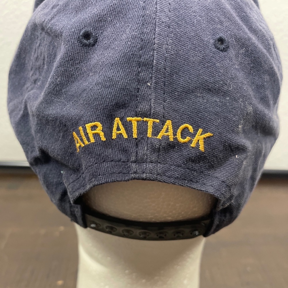 Vintage Los Angeles County Fire Department Air Attack Helicopter Snapback Hat - Picture 2 of 3